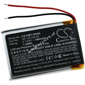 Batterij geschikt voor Smartwatch Garmin Fenix 6X, Tactix Delta, Type 361-00126-00 e.a.