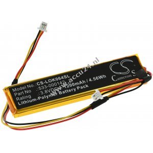 Batterij voor Bluetooth-toetsenbord Logitech Craft / Y-R0064 / Type 533-000142
