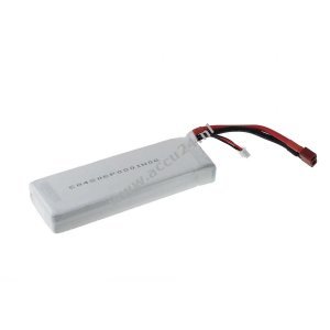 Accu voor modelbouw / RC-accu met 7,4V 5000mAh