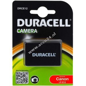 Duracell Accu DRCE12 fr Canon Type LP-E12