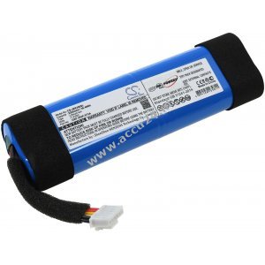 Batterij geschikt voor luidspreker JBL Xtreme 3, type GSP-2S2P-XT3A