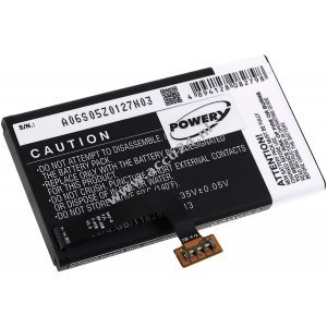 Accu voor Nokia Lumia 1020 / Type BV-5XW