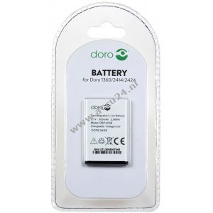 Doro Batterij voor mobiele telefoon Doro 1360, 2414, 2424, type DBR-800A