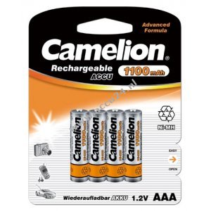 Camelion HR03 Micro AAA 1100mAh Blister van 4