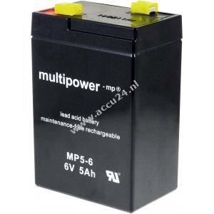 Loodbatterij (multipower) MP5-6