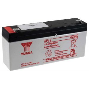 YUASA Loodzuurbatterij NP3-6