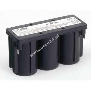 Enersys / Hawker Loodbatterij, monoblok (X-Cel 1x3) Cyclon 0809-0012 6V 5.0Ah