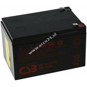 CSB Stand-by loodaccu's etc. geschikt voor APC Smart UPS SU1000INET / SUA100012V 12Ah