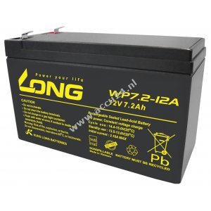 KungLong Loodbatterij WP7.2-12A F1 Vds
