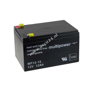 Loodbatterij (multipower ) MP12-12 Vds