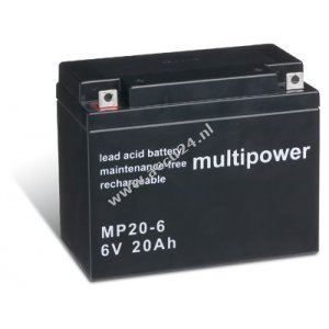 Loodbatterij (multipower) MP20-6