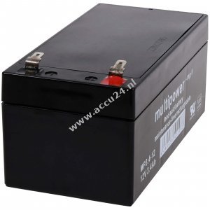 Loodbatterij (multipower) MP3,4-12 Vds