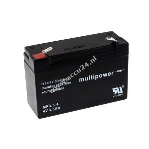 Loodbatterij (multipower) MP3,5-4