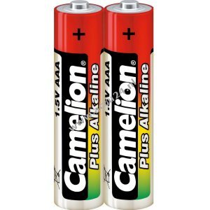 Batterij Camelion Plus Alkaline LR03 Micro 2 Krimpfolie