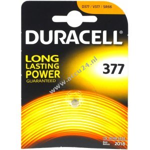 Duracell Knoopcel SR66 / SR626SW / V377 Type 377 1 blaar