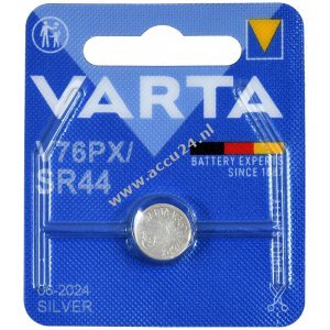 Varta knoopcel SR44 G13 357 V 76 PX 1 blister