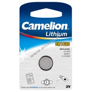 Lithium knoopcel Camelion CR1620 1er blisterverpakking