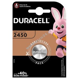 Lithium knoopcel Duracell DL2450/ CR2450 1er blaar