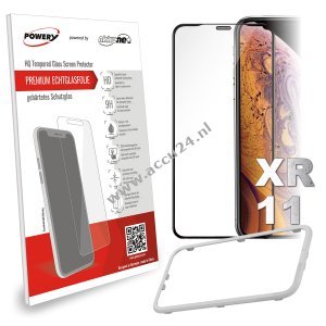 Het glas van de vertonings Beschermende Film Veiligheid voor iPhone XR, iPhone 11, stofafstotend 2.5D HD