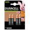 Duracell Duralock Opladen Ultra AAA Micro HR3 HR03 Batterij 900mAh 4 pack blisterverpakking