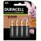 Duracell Mignon batterij AA 4906 MN1500 UM3 LR6 HR6 4pcs blisterverpakking