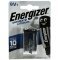 Energizer Ultieme Lithium Batterij FR22 6LR61 MN1604 X522 9V-blokblisterverpakking