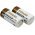 EagleTac CR123 A Li-Ion batterij 16340 (CR123A, RC R123) 750mAh 3,7V (2 stuks)
