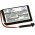 Batterij geschikt voor GPS Navigatie TomTom V3 / N14644 / Type 6027A0093901 en anderen