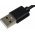 goobay USB-C oplaad- en synchronisatiekabel voor apparaten met USB-C-aansluiting, 0,1 m, zwart