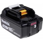 Accu voor werktuig Makita Blockaccu Type BL1830 Origineel met LED