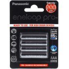 Panasonic eneloop Pro Batterij AAA - Blister van 4 (BK-4HCCE/4BE)