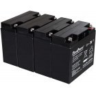 FirstPower Lood-Gel Accu voor USV APC Smart-UPS XL 3000 12V 18Ah VdS