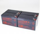 CSB Loodzuurbatterijen enz. geschikt voor APC Smart UPS SU1400R2 / SUA1500RMI2U / SUA1500R2X93 (RBC 24) 12V 9Ah