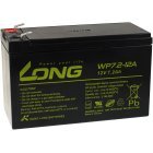 KungLong Loodbatterij WP7.2-12A F2 VdS