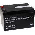 Loodbatterij (multipower) MP15-12C cyclus bestendig