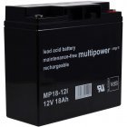 Loodbatterij (multipower) MP18-12 Vds