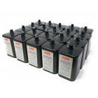 4R25 6V-Blokbatterij Vervanging voor Nissen IEC 4R25 Accu voor biljarttafel 20 Set