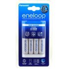 Lader Panasonic eneloop BQ-CC18 incl. 4x batterij Panasonic eneloop AA 1900mAh