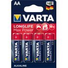 Varta Max Tech Alkaline AA Mignon-batterij 4pcs blisterverpakking