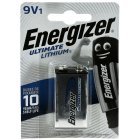 Energizer Ultieme Lithium Batterij FR22 6LR61 MN1604 X522 9V-blokblisterverpakking