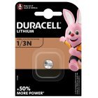 Fotobatterij Duracell DL1/3N CR1/3N 1er blisterverpakking