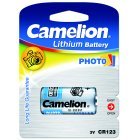 Fotobatterij Camelion CR123 / CR123A / EL123A / DL123A / CR17345 / CR17345 / 1 st. blisterverpakking