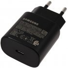 Samsung snellader 25W EP-TA800, zwart, Samsung Galaxy A80 Samsung snellader 25W EP-TA800, zwart, Samsung Galaxy A80