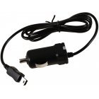 Powery Autolaadkabel voor navigatiesystemen met gentegreerde TMC-antenne 12-24V tot 1x Mini-USB 1000mA